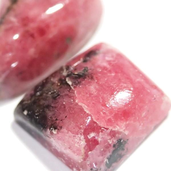 30336-『天然石ルース』　インカローズ（ホール無）　約１８ｘ１２/１４ｘ１３mm（５．１ｇ）２個/１セット |  | 03