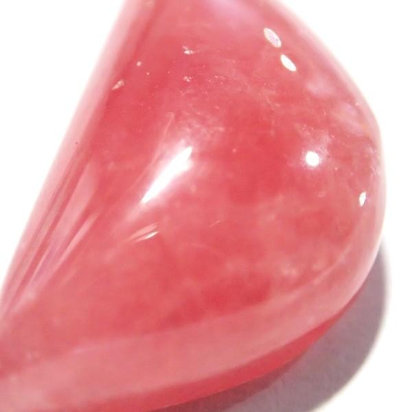 30342-『天然石ルース』　インカローズ（ホール無）　約１９ｘ１１mm（２．７ｇ）　１個 |  | 03