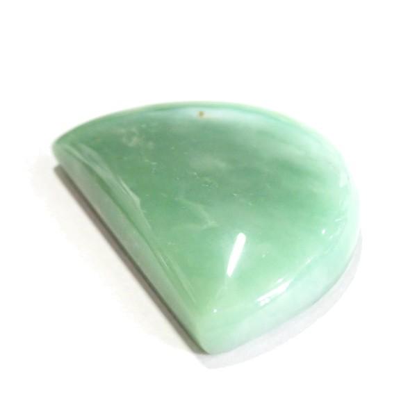 30380-『天然石ルース』　クリソプレーズ（ホール無）　約３５ｘ２４mm（１０．８ｇ）　１個 |  | 01