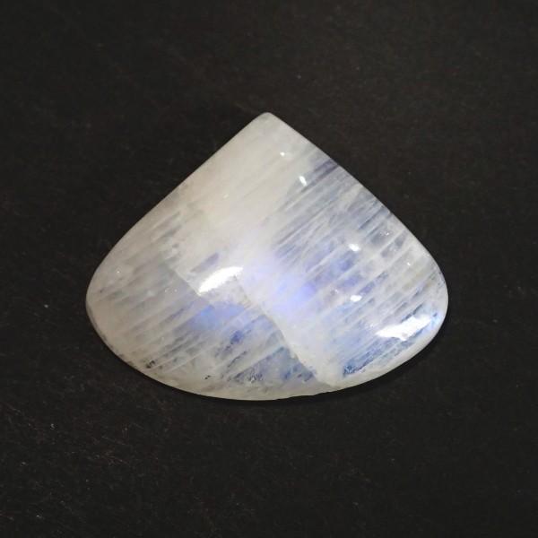 30391-『天然石ルース』　レインボームーンストーン（ホール無）　約３０ｘ２５mm（７．１ｇ）　１個 | 