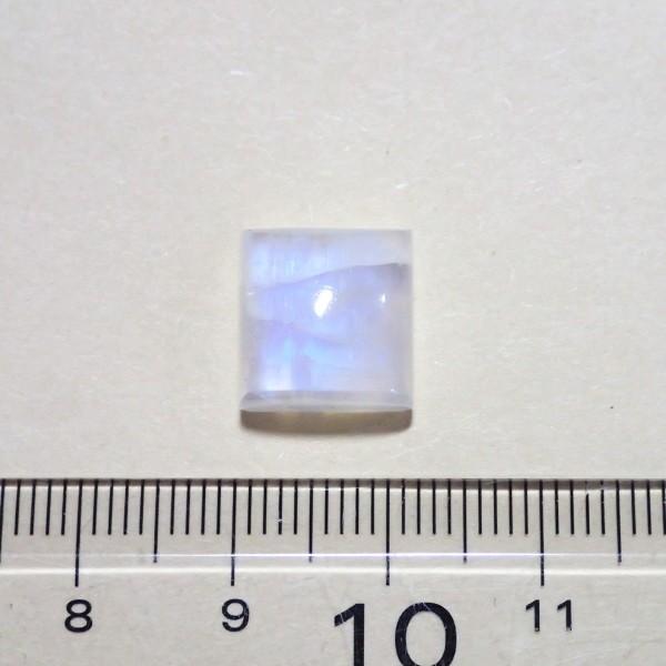 30395-『天然石ルース』　レインボームーンストーン（ホール無）　約１２ｘ１２mm（２．０ｇ）　１個 |  | 03