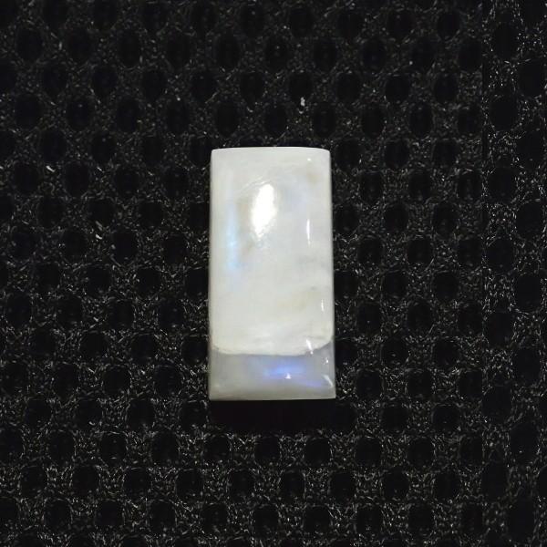 30396-『天然石ルース』　レインボームーンストーン（ホール無）　約１９ｘ１０mm（２．９ｇ）　１個 | 