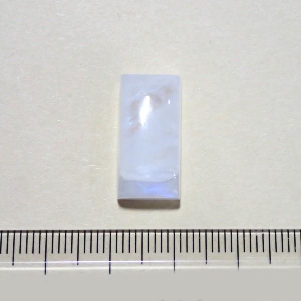 30396-『天然石ルース』　レインボームーンストーン（ホール無）　約１９ｘ１０mm（２．９ｇ）　１個 |  | 03