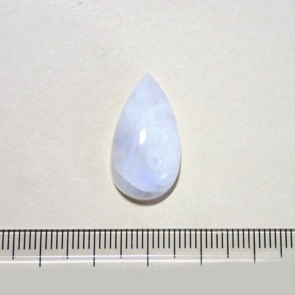 30397-『天然石ルース』　レインボームーンストーン（ホール無）　約２４ｘ１３mm（３．６ｇ）　１個 |  | 03