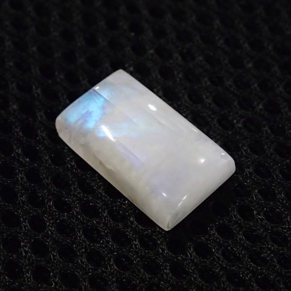 30398-『天然石ルース』　レインボームーンストーン（ホール無）　約２０ｘ１２mm（３．７ｇ）　１個 |  | 01