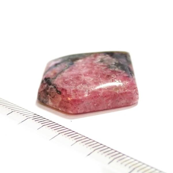 30465-『天然石ルース』　ロードナイト（ホール無）　約３０ｘ３０mm（１０．８ｇ）　１個 |  | 02