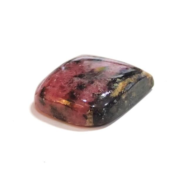 30466-『天然石ルース』　ロードナイト（ホール無）　約２６ｘ２４mm（１３．３ｇ）　１個 |  | 02