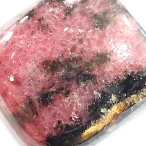 30466-『天然石ルース』　ロードナイト（ホール無）　約２６ｘ２４mm（１３．３ｇ）　１個 |  | 03