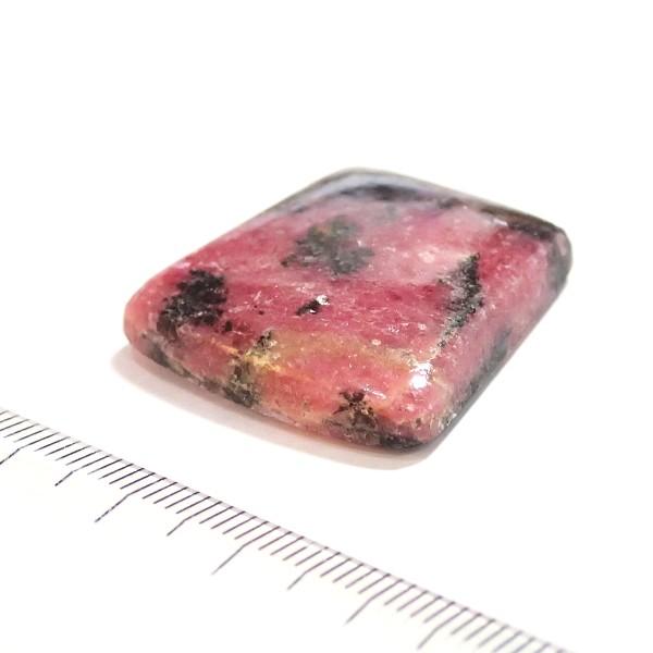 30467-『天然石ルース』　ロードナイト（ホール無）　約２８ｘ２７mm（１３．９ｇ）　１個 |  | 02