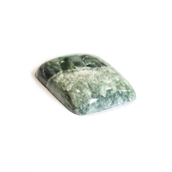 30470-『天然石ルース』　セラフィナイト（ホール無）　約２２ｘ１８mm（４．２ｇ）　１個 |  | 01