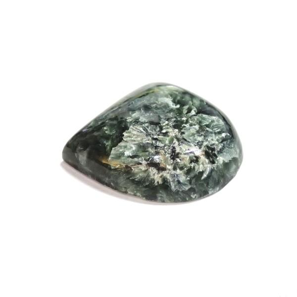 30478-『天然石ルース』　セラフィナイト（ホール無）　約２５ｘ２６mm（８．７ｇ）　１個 |  | 02