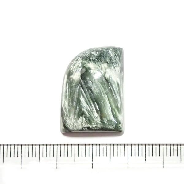 30483-『天然石ルース』　セラフィナイト（ホール無）　約２４ｘ１８mm（５．９ｇ）　１個 | 