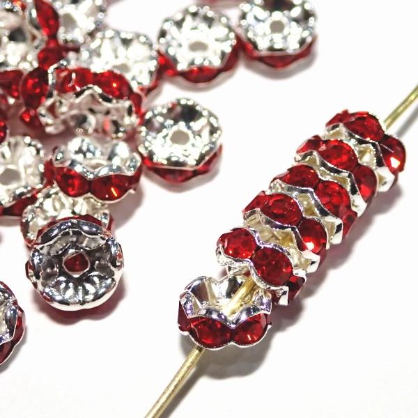 30564-《★卸価格40%OFF★ロンデル》　波ロンデル　ヒヤシンス/Ｓ　７mm　約２００個　※￥2000→￥1200※ |  | 01