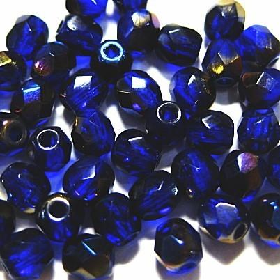 0306-4FC/578AZ　コバルトアズーロ　４ミリ　５０個/１パック | 