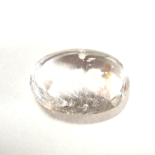 30760-《天然石ペンダント》　シルバールチルクォーツ　約２２ｘ１５mm（３．９ｇ）　１個 |  | 02