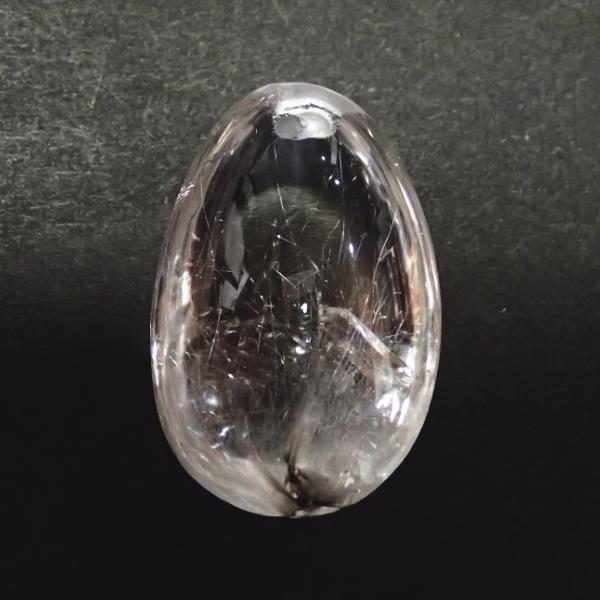 30761-《天然石ペンダント》　シルバールチルクォーツ　約２５ｘ１６mm（６．１ｇ）　１個 | 