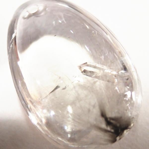 30761-《天然石ペンダント》　シルバールチルクォーツ　約２５ｘ１６mm（６．１ｇ）　１個 |  | 02