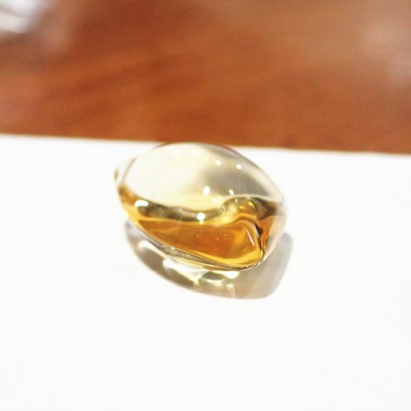30766-《天然石ペンダント》　シトリン　約１７ｘ１３mm（１．９ｇ）　１個 |  | 01