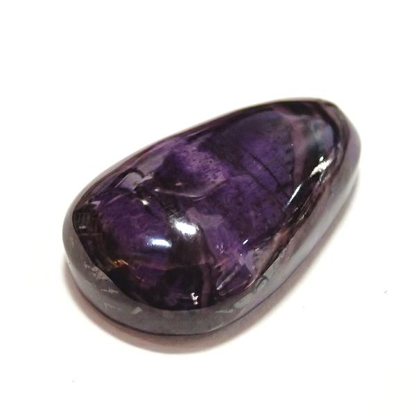 30781-《天然石ペンダント》　スギライト　約２８ｘ１７mm（７．３ｇ）　１個 |  | 01