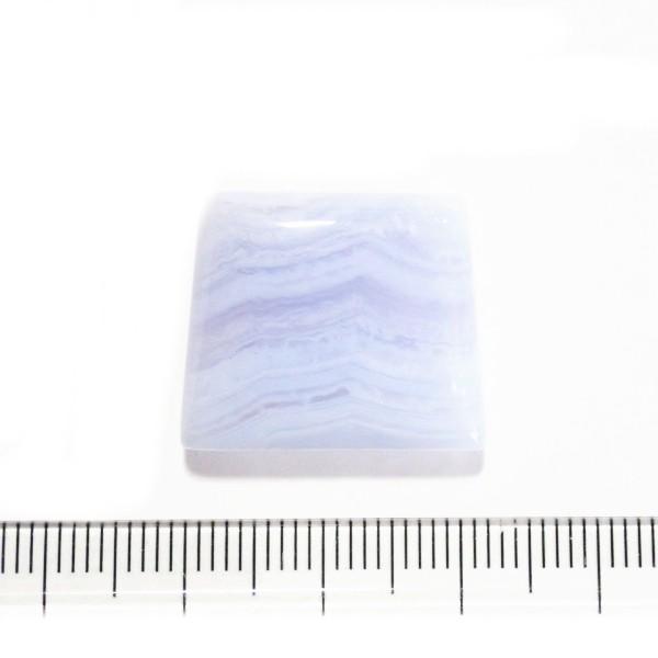 30810-『天然石ルース』　ブルーレースアゲート（ホール無）　約２２ｘ１８mm（５．９ｇ）　１個 |  | 01