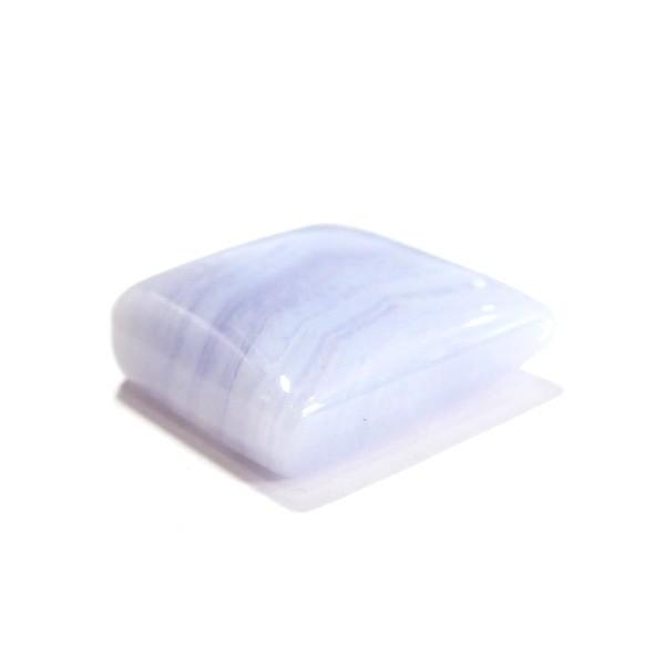 30810-『天然石ルース』　ブルーレースアゲート（ホール無）　約２２ｘ１８mm（５．９ｇ）　１個 |  | 02