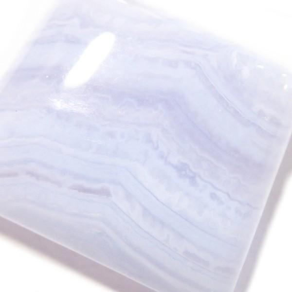 30810-『天然石ルース』　ブルーレースアゲート（ホール無）　約２２ｘ１８mm（５．９ｇ）　１個 |  | 03