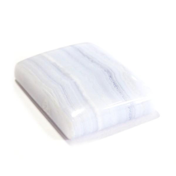 30812-『天然石ルース』　ブルーレースアゲート（ホール無）　約２９ｘ２３mm（１０．１ｇ）　１個 |  | 02