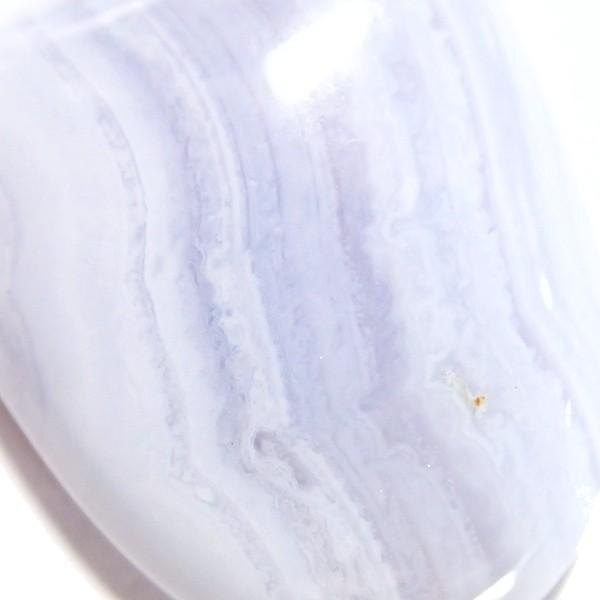 30813-『天然石ルース』　ブルーレースアゲート（ホール無）　約２７ｘ２２mm（８．１ｇ）　１個 |  | 03