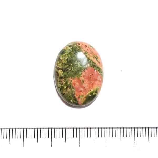 30847-『天然石ルース』　ウナカイト（ホール無）　約２３ｘ１８mm（４．８ｇ）１個 | 