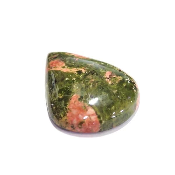 30848-『天然石ルース』　ウナカイト（ホール無）　約２７ｘ１２mm（５．０ｇ）１個 |  | 01