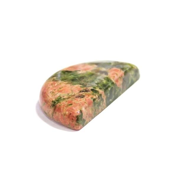 30851-『天然石ルース』　ウナカイト（ホール無）　約３１ｘ１８mm（６．６ｇ）１個 |  | 02