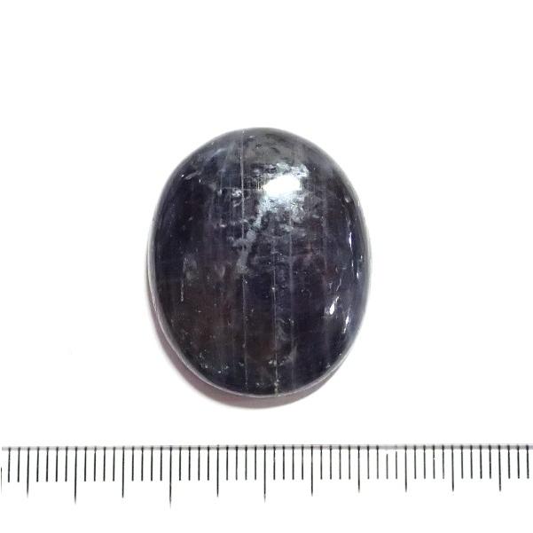 30866-『天然石ルース』　ブルーサファイア（ホール無）　約２８ｘ２３mm（１２．３ｇ）１個 | 