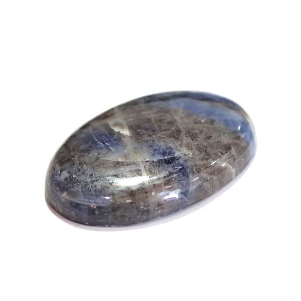 30869-『天然石ルース』　ブルーサファイア（ホール無）　約３８ｘ２５mm（１３．７ｇ）１個 |  | 02