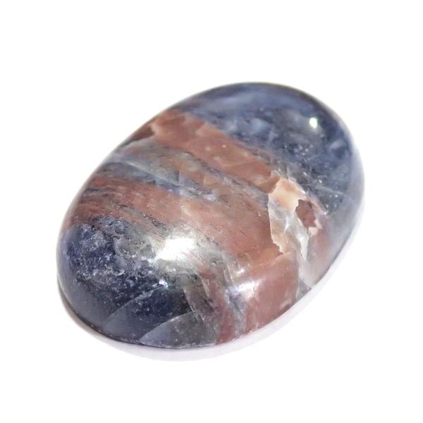 30871-『天然石ルース』　ブルーサファイア（ホール無）　約４０ｘ２６mm（２１．７ｇ）１個 |  | 02