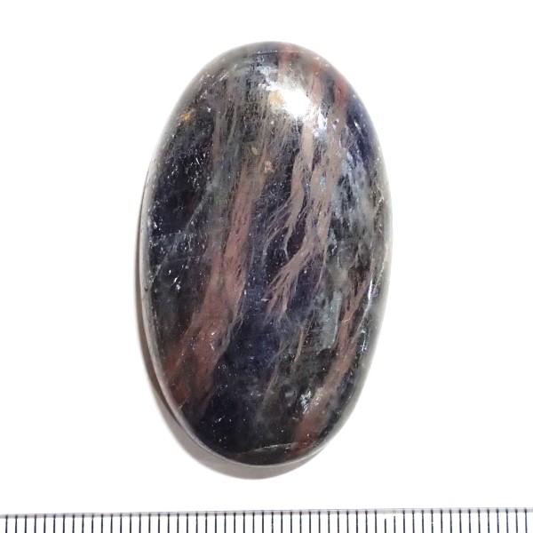 30873-『天然石ルース』　ブルーサファイア（ホール無）　約４５ｘ２７mm（２５．７ｇ）１個 | 