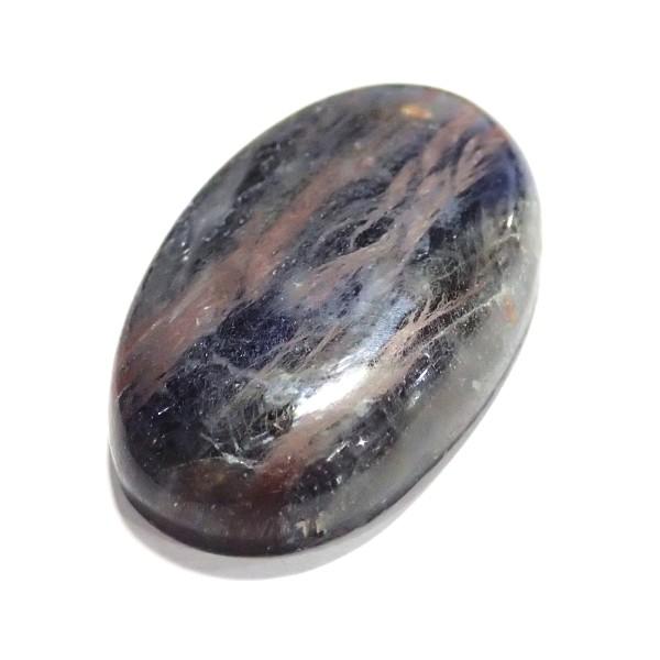 30873-『天然石ルース』　ブルーサファイア（ホール無）　約４５ｘ２７mm（２５．７ｇ）１個 |  | 02