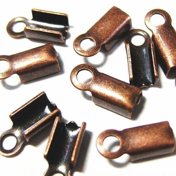 3197-【基本パーツ】　かしめパーツ　銅古美　２mm用　２０個/１セット | 