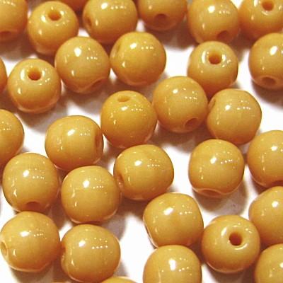 3217-4RD/13040 【チェコ４丸】 ミディアムベージュ　４ミリ　100個/１パック | 