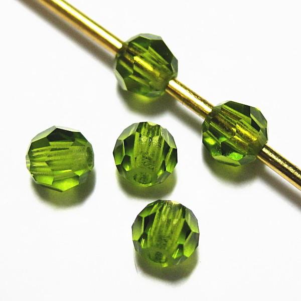 3349-swarovski　＃5000　オリーブ　３mm　５個/１パック | 
