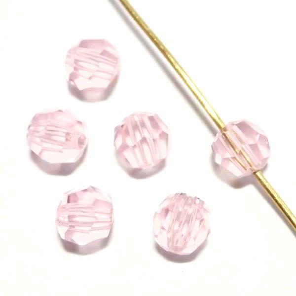 3636-ジャーマンガラスビーズ 6mm ローズ 6個/1パック |  | 02