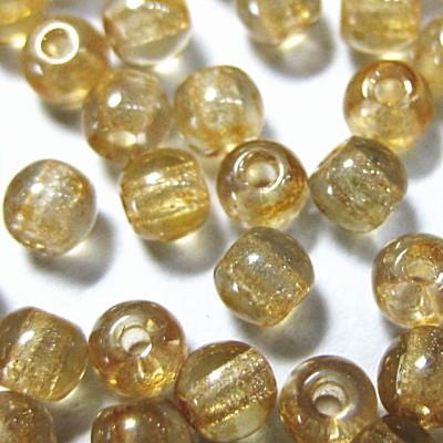 3953-3RD/14413 【チェコ３丸】 ラスターシャンパン　３ミリ　100個/１パック | 