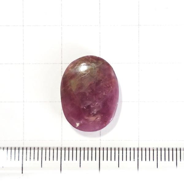 4022-『天然石ルース』　ルビー（ホール無）　約１９ｘ１５mm（３．４ｇ）　１個 | 