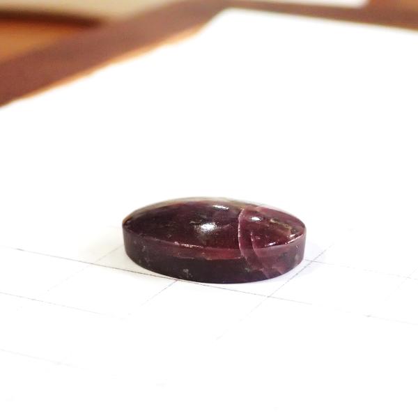 4023-『天然石ルース』　ルビー（ホール無）　約１９ｘ１５mm（４．０ｇ）　１個 |  | 02