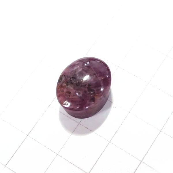 4026-『天然石ルース』　ルビー（ホール無）　約１６ｘ１３mm（５．４ｇ）　１個 |  | 01