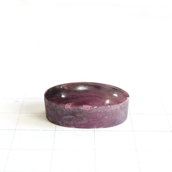 4030-『天然石ルース』　ルビー（ホール無）　約２２ｘ１６mm（８．６ｇ）　１個 |  | 02