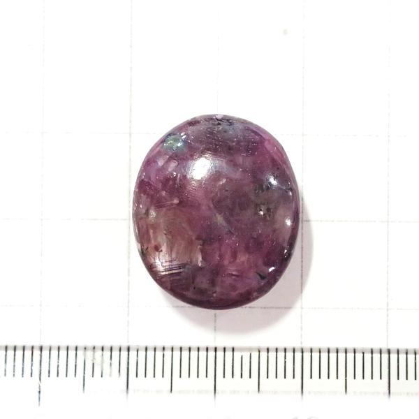 4031-『天然石ルース』　ルビー（ホール無）　約２２ｘ１９mm（１０ｇ）　１個 | 
