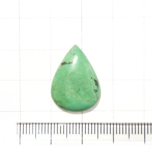 4058-『天然石ルース』　ターコイズ（ホール無）　約２１ｘ１６mm（２．１ｇ）　１個 | 