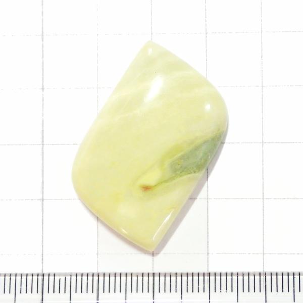 4080-『天然石ルース』　サーペンティン（ホール無）　約３８ｘ２２mm（１０．２ｇ）　１個 | 