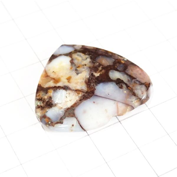 4089-『天然石ルース』　アゲート※カット有※（ホール無）　約３０ｘ３６mm（７．９ｇ）　１個 |  | 02