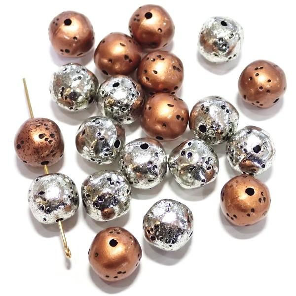 4459-『アクリル』　シルバーブロンズ　１２mm　２０個/１パック | 
